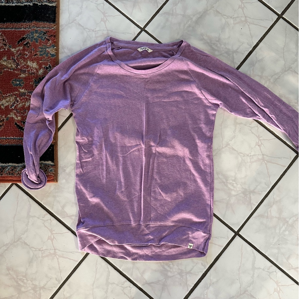 Aritzia purple longsleeve